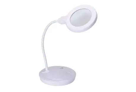 大口径レンズ、高輝度LED照明を搭載した卓上ルーペ。 「LEDデスクスタンドルーペS100T」を 2025年5月27日（火）に発売